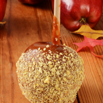 Apple coated with nuts and caramel sauce. Apple Caramel Crisp fragrance oil by Scentivore. 