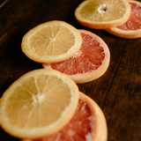 Slices of citruses. Bergamot & Grapefruit Twist fragrance oil by Scentivore. 