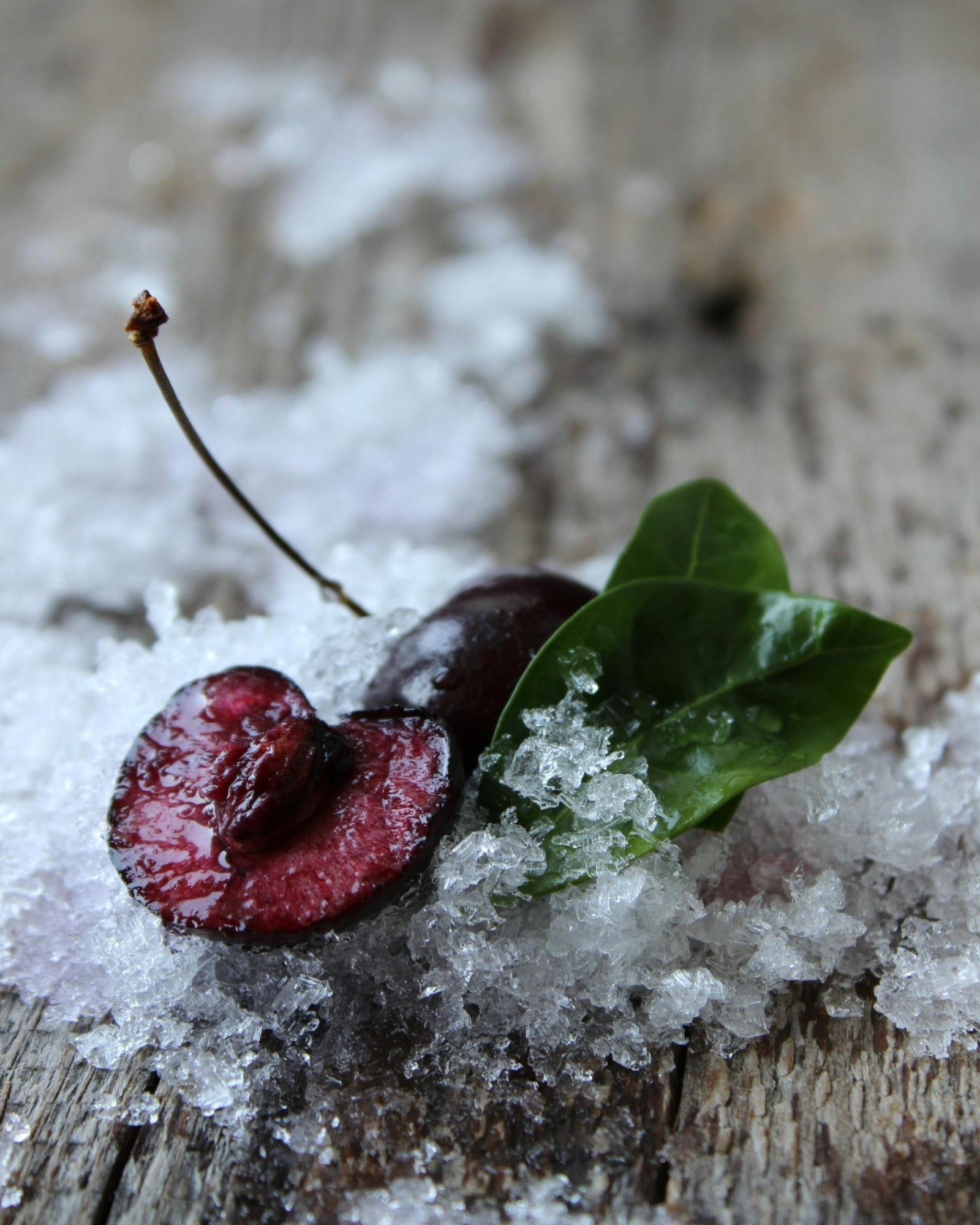 Frozen fresh cherries. Cherry Noir fragrance oi by Scentivore. For soap and candle making. 