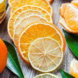 Slices and mandarin slices. Mandarin & Cintron fragrance oil by Scentivore. 