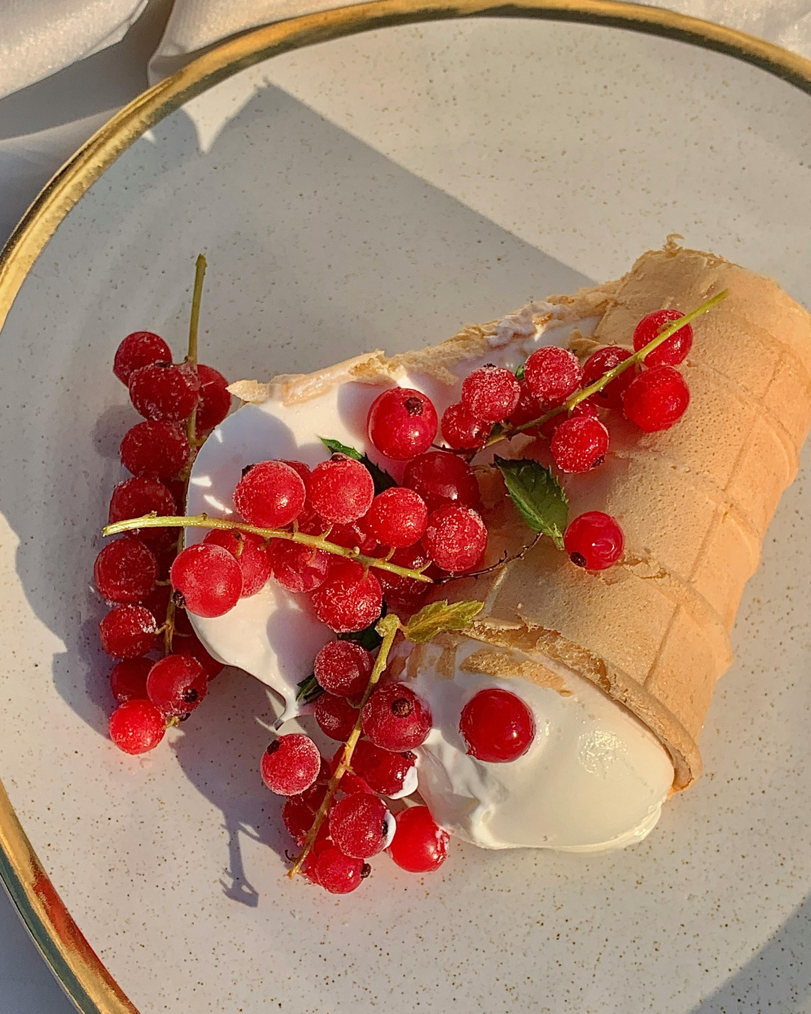 Red currant ice cream. Red Currant + Juniper fragrance oil for soaps, candles. 