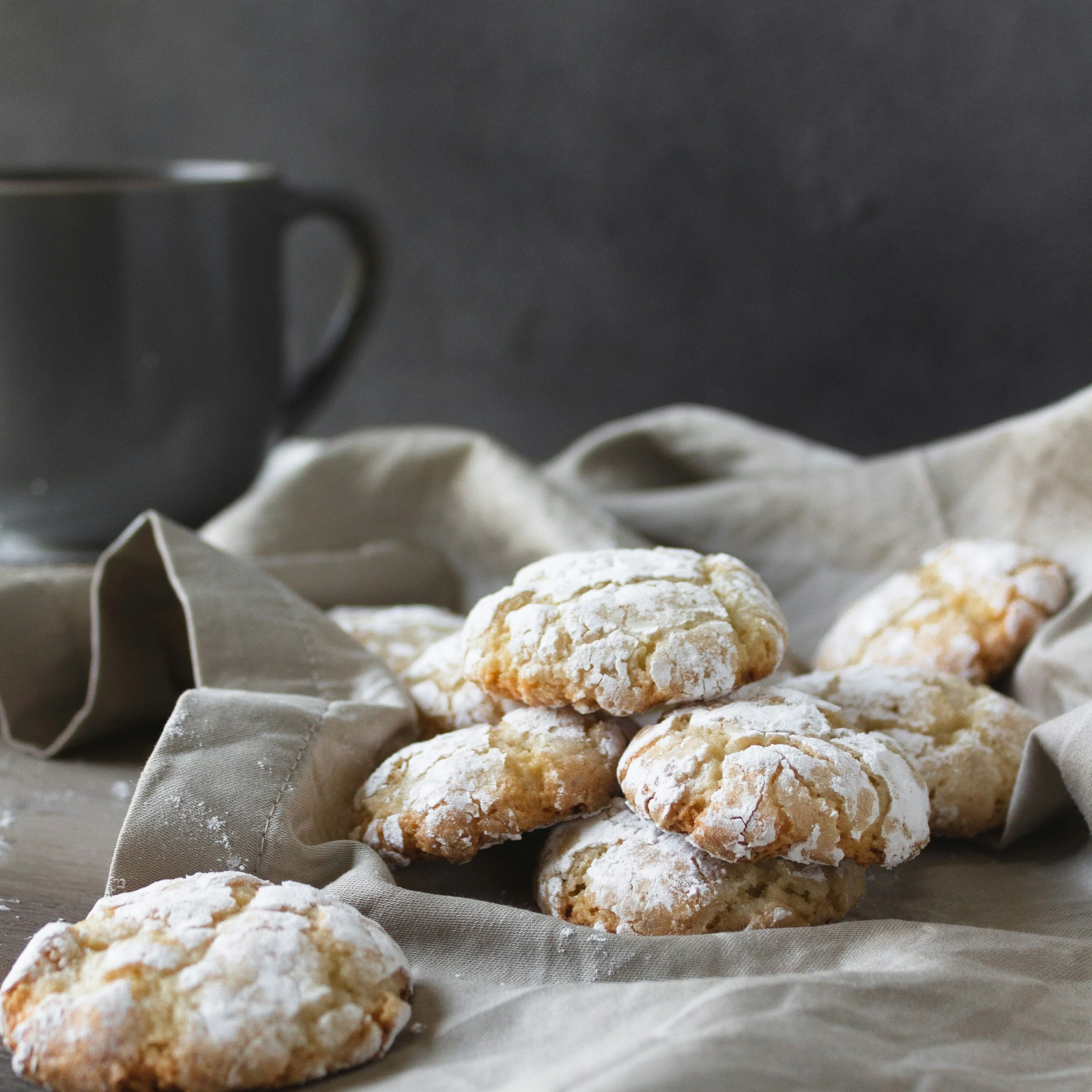 Sugar cookies on the table. Sugar Cookie fragrance oil by Scentivore. 