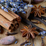 Vanilla pods, spices and flowers. Vanilla Woods fragrance oil by Scentivore. For soap and candle making. 